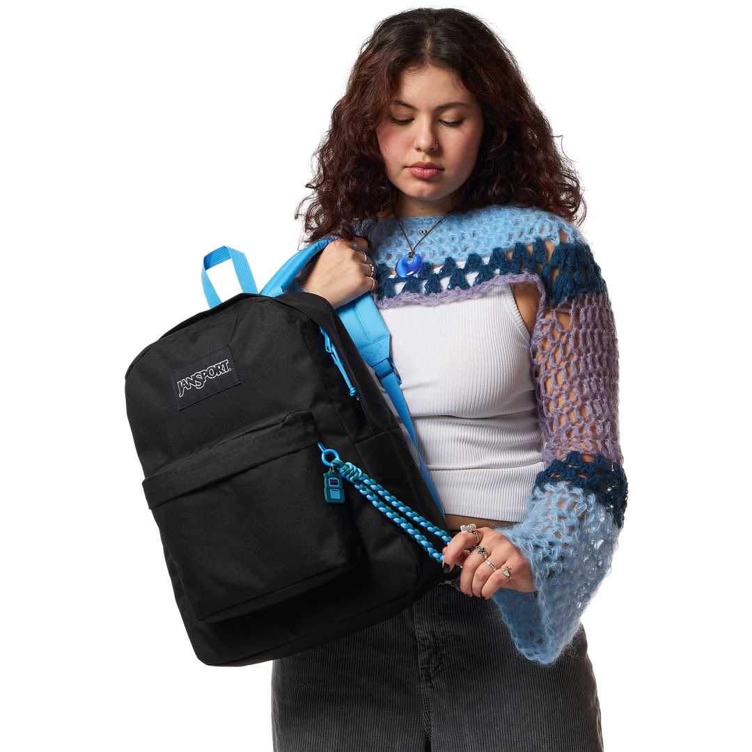 JANSPORT Superbreak Plus Charm Backpack