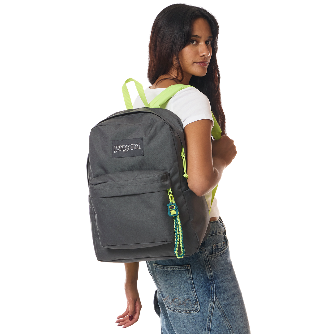 JANSPORT Superbreak Plus Charm Backpack